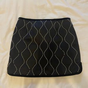 Alexander Wang FW 2013 mini skirt with studs